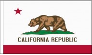 California Table Flags